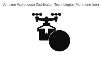 Amazon Warehouse Distribution Technologies Monotone Icon In Powerpoint Pptx Png And Editable Eps Format