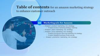 Amazons Marketing Strategy To Enhance Customer Outreach Powerpoint Presentation Slides MKT CD Downloadable Captivating