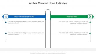 Amber Colored Urine Indicates In Powerpoint And Google Slides Cpb