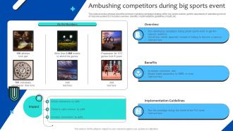Ambushing Competitors During Big Strategies For Adopting Ambush Marketing MKT SS V