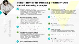 Ambushing Competitors With Coattail Marketing Strategies Powerpoint Presentation Slides MKT CD V Interactive Colorful