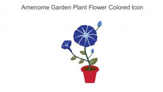 Amenome Garden Plant Flower Colored Icon In Powerpoint Pptx Png And Editable Eps Format