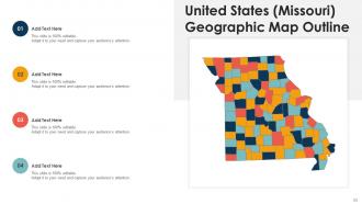 America Geographic Maps Outline In Powerpoint Bundles Customizable Engaging