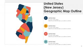 America Geographic Maps Outline In Powerpoint Bundles Colorful Engaging
