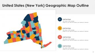 America Geographic Maps Outline In Powerpoint Bundles Visual Engaging
