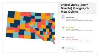 America Geographic Maps Outline In Powerpoint Bundles Aesthatic Engaging
