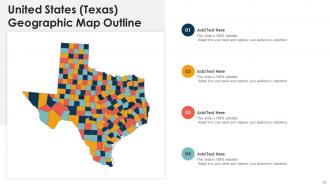 America Geographic Maps Outline In Powerpoint Bundles Pre-designed Engaging
