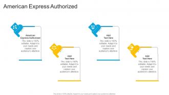 American Express Authorized In Powerpoint And Google Slides Cpb