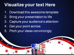 American family people powerpoint templates and powerpoint backgrounds 0211