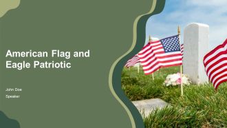 American Flag And Eagle Patriotic PPT PowerPoint AT