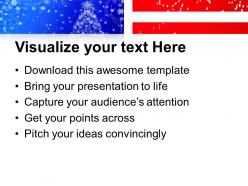 American flag christmas powerpoint templates ppt themes and graphics