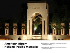 American history national pacific memorial