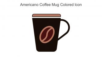 Americano Coffee Mug Colored Icon In Powerpoint Pptx Png And Editable Eps Format