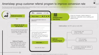 Amerisleep Group Customer Referral Program To Improve Guide To Referral Marketing