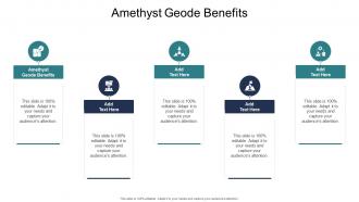 Amethyst Geode Benefits In Powerpoint And Google Slides Cpb