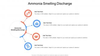 Ammonia Smelling Discharge In Powerpoint And Google Slides Cpb