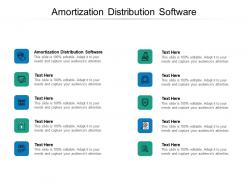 Amortization distribution software ppt powerpoint presentation layouts show cpb