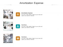 Amortization expense ppt powerpoint presentation layouts master slide cpb
