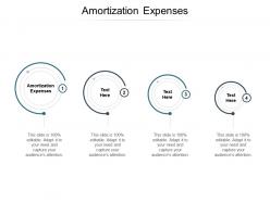 Amortization expenses ppt powerpoint presentation styles model cpb