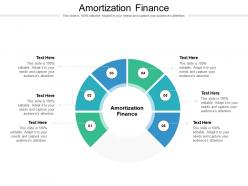 Amortization finance ppt powerpoint presentation show grid cpb