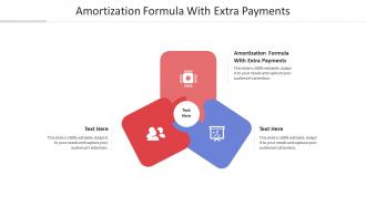 Amortization formula with extra payments ppt powerpoint presentation slides outfit cpb