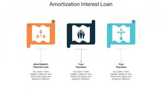 Amortization interest loan ppt powerpoint presentation show elements cpb