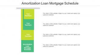 Amortization loan mortgage schedule ppt powerpoint presentation slides background images cpb