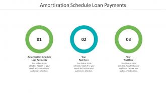 Amortization schedule loan payments ppt powerpoint presentation pictures slide cpb