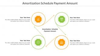 Amortization schedule payment amount ppt powerpoint presentation styles microsoft cpb