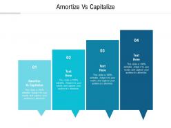 Amortize vs capitalize ppt powerpoint presentation styles layout ideas cpb