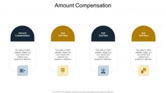 Amount Compensationin Powerpoint And Google Slides Cpb