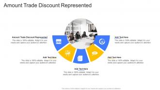 Amount Trade Discount Represented In Powerpoint And Google Slides Cpb