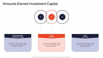 Amounts Earned Investment Capital In Powerpoint And Google Slides Cpb