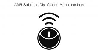 AMR Solutions Disinfection Monotone Icon In Powerpoint Pptx Png And Editable Eps Format