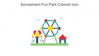Amusement Fun Park Colored Icon In Powerpoint Pptx Png And Editable Eps Format