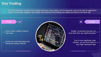 An Overview Of Day Trading Training Ppt