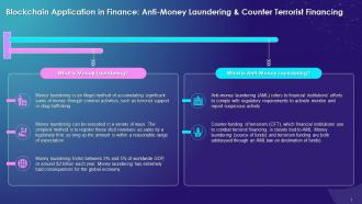 An Overview Of Money Laundering And Anti Money Laundering Training Ppt