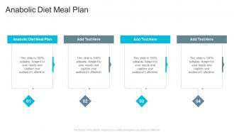 Anabolic Diet Meal Plan In Powerpoint And Google Slides Cpb