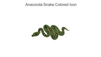 Anaconda Snake Colored Icon In Powerpoint Pptx Png And Editable Eps Format