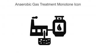 Anaerobic Gas Treatment Monotone Icon In Powerpoint Pptx Png And Editable Eps Format