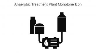 Anaerobic Treatment Plant Monotone Icon In Powerpoint Pptx Png And Editable Eps Format