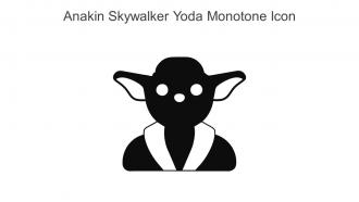 Anakin Skywalker Yoda Monotone Icon In Powerpoint Pptx Png And Editable Eps Format
