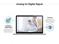 Analog vs digital signal ppt powerpoint presentation model files cpb