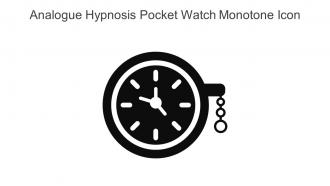 Analogue Hypnosis Pocket Watch Monotone Icon In Powerpoint Pptx Png And Editable Eps Format