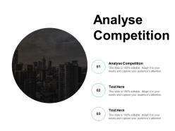 Analyse competition ppt powerpoint presentation pictures influencers cpb