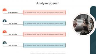 Analyse Speech In Powerpoint And Google Slides Cpb
