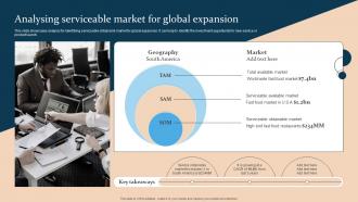 Analysing Serviceable Market For Global Expansion Strategic Guide For International Market Expansion