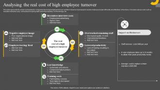 Analysing The Real Cost Of High Employee Turnover