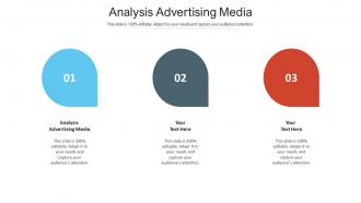 Analysis advertising media ppt powerpoint presentation infographic template pictures cpb