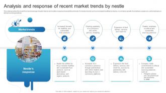 Analysis And Response Of Recent Market Trends By Nestle Detailed Analysis Of Nestles Strategy SS